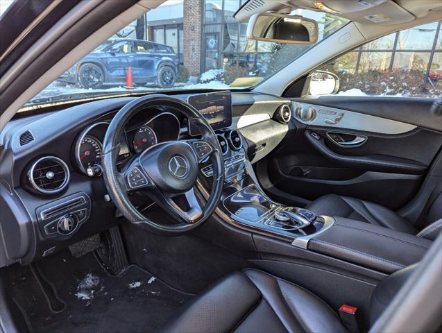 used 2015 Mercedes-Benz C-Class car, priced at $16,998