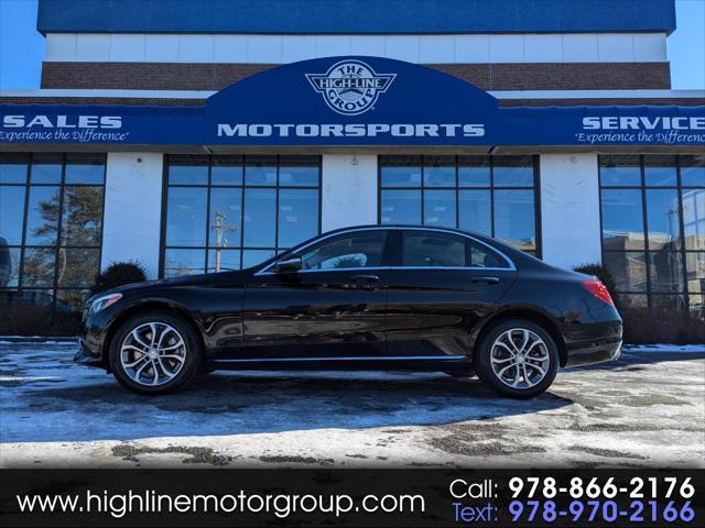 used 2015 Mercedes-Benz C-Class car, priced at $16,998