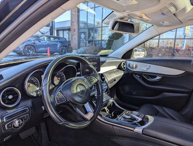 used 2015 Mercedes-Benz C-Class car, priced at $16,998