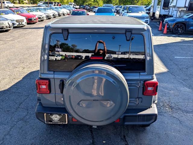 used 2020 Jeep Wrangler Unlimited car, priced at $34,998