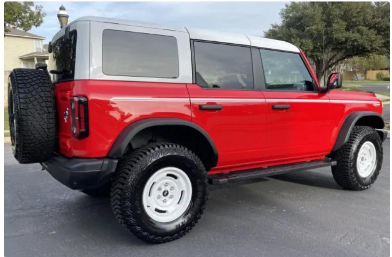used 2023 Ford Bronco car, priced at $54,998