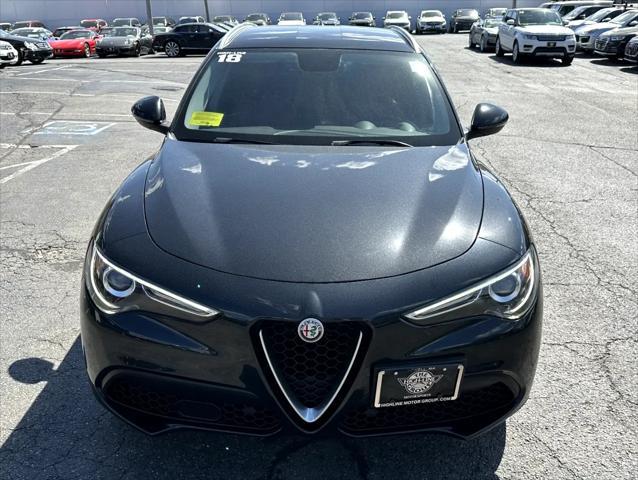 used 2018 Alfa Romeo Stelvio car, priced at $15,998