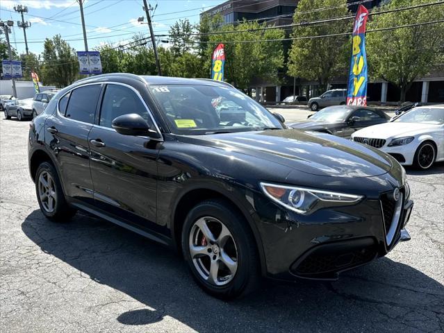 used 2018 Alfa Romeo Stelvio car, priced at $15,998