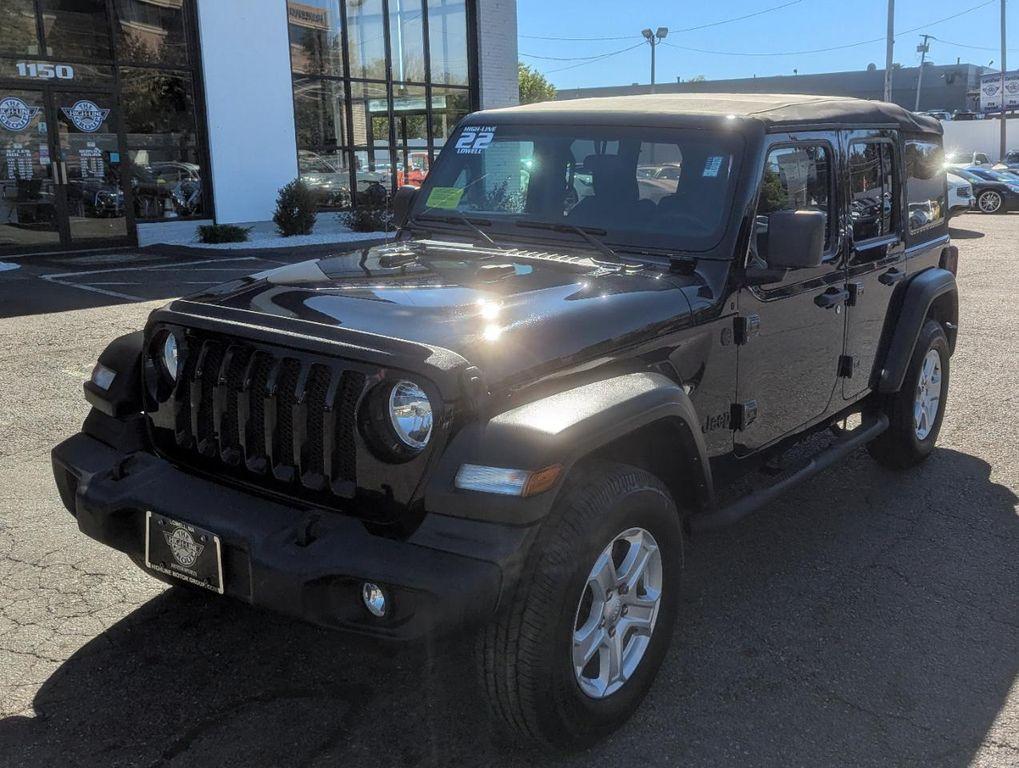 used 2022 Jeep Wrangler Unlimited car, priced at $30,498