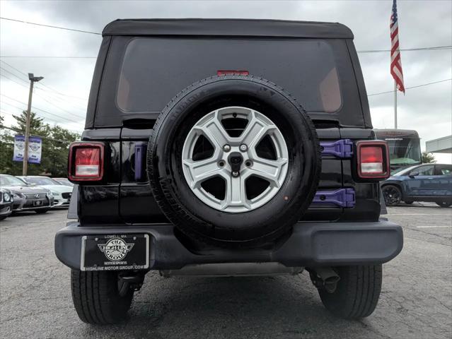 used 2022 Jeep Wrangler Unlimited car, priced at $30,498