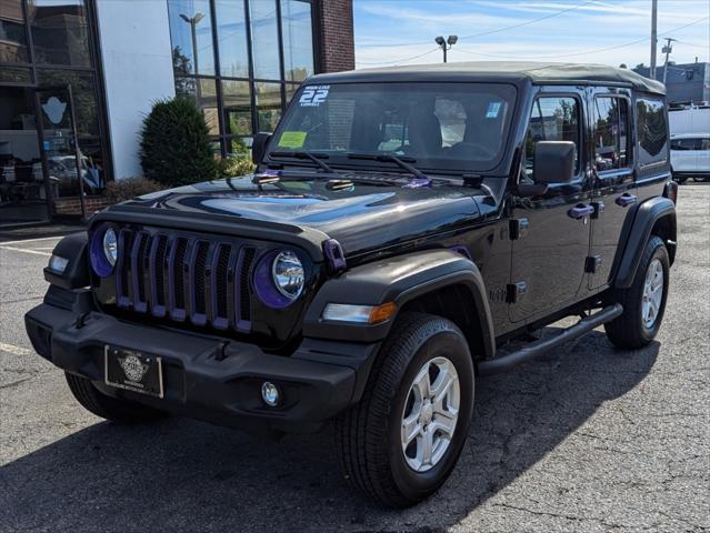 used 2022 Jeep Wrangler Unlimited car, priced at $30,998