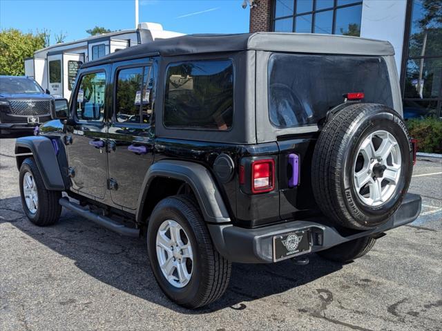 used 2022 Jeep Wrangler Unlimited car, priced at $30,998