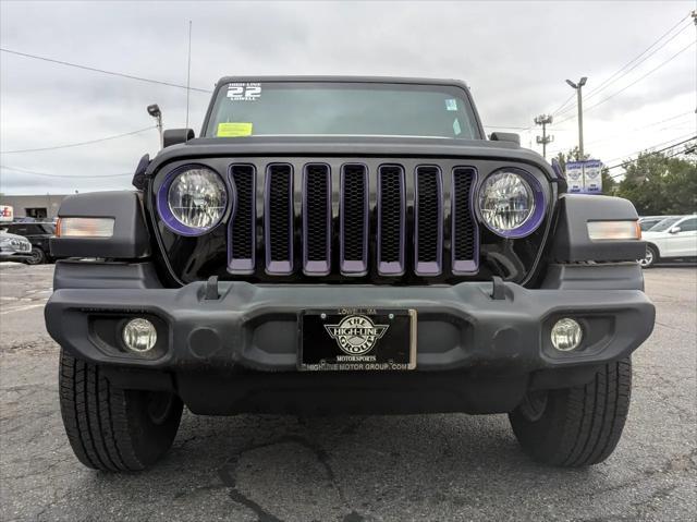 used 2022 Jeep Wrangler Unlimited car, priced at $30,498