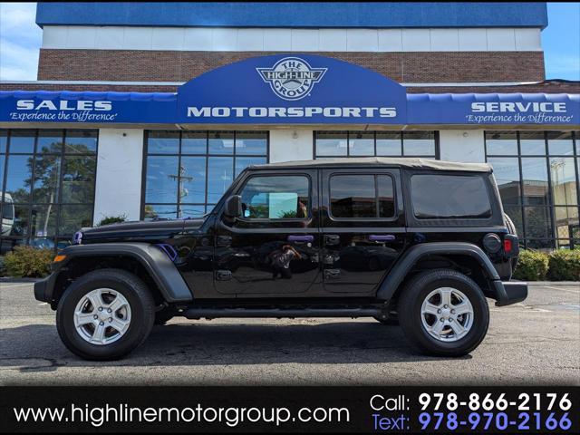 used 2022 Jeep Wrangler Unlimited car, priced at $30,998