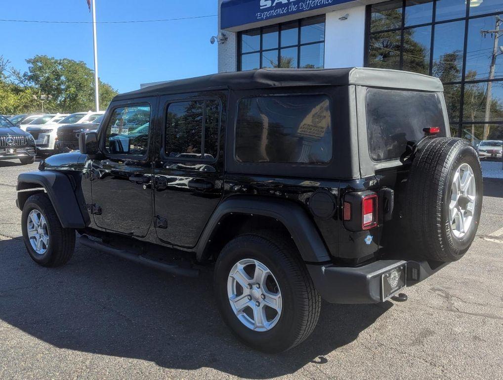 used 2022 Jeep Wrangler Unlimited car, priced at $30,498