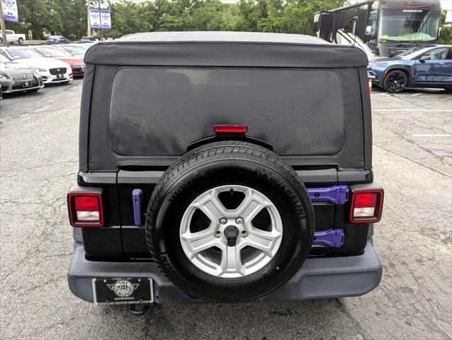 used 2022 Jeep Wrangler Unlimited car, priced at $30,498