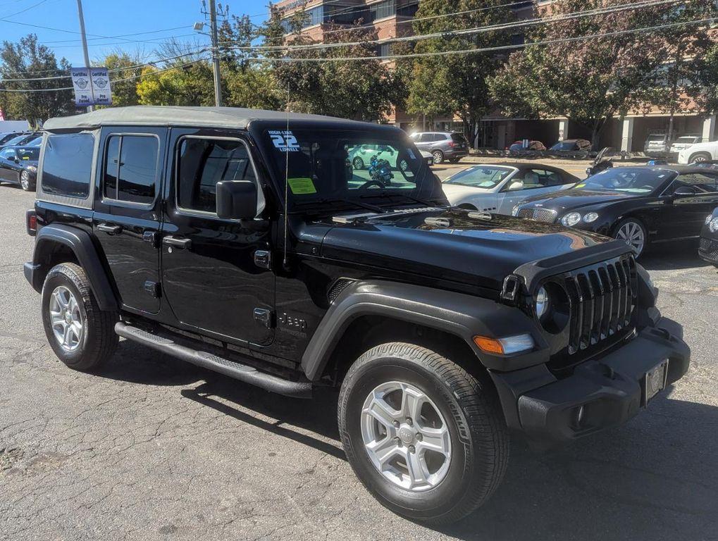 used 2022 Jeep Wrangler Unlimited car, priced at $30,498