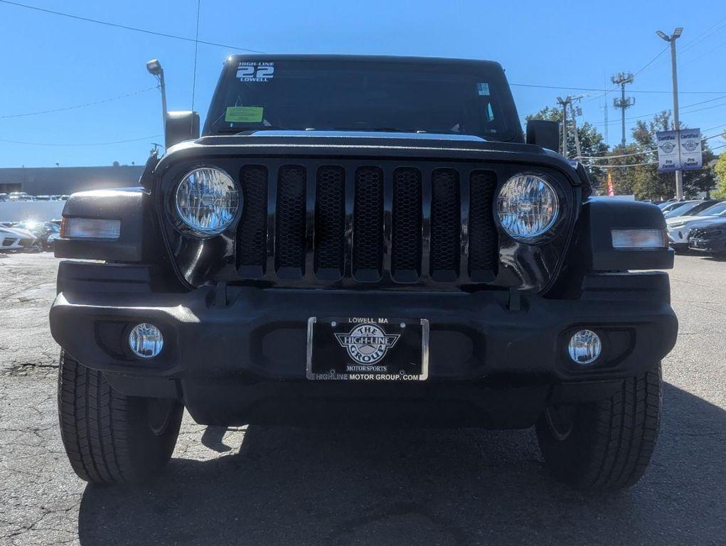 used 2022 Jeep Wrangler Unlimited car, priced at $30,498