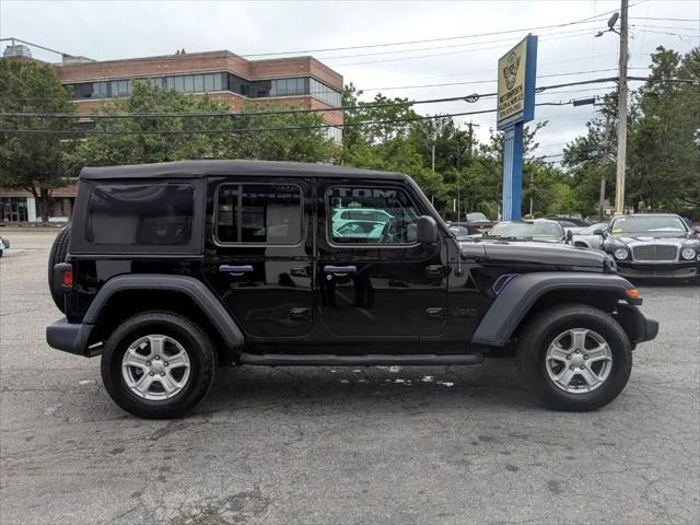 used 2022 Jeep Wrangler Unlimited car, priced at $30,498