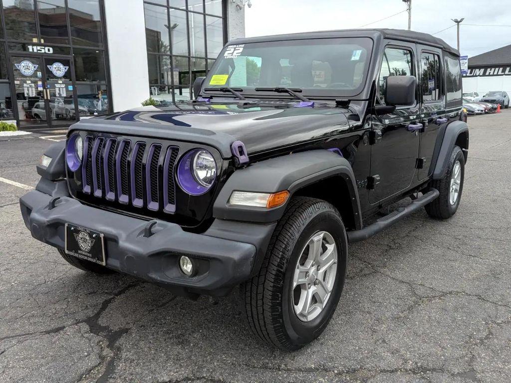 used 2022 Jeep Wrangler Unlimited car, priced at $30,498