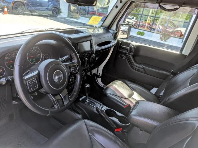 used 2017 Jeep Wrangler Unlimited car, priced at $24,998