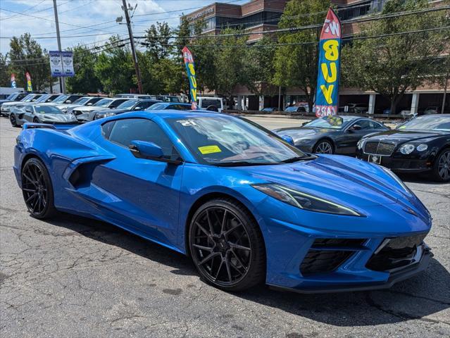 used 2021 Chevrolet Corvette car, priced at $79,998