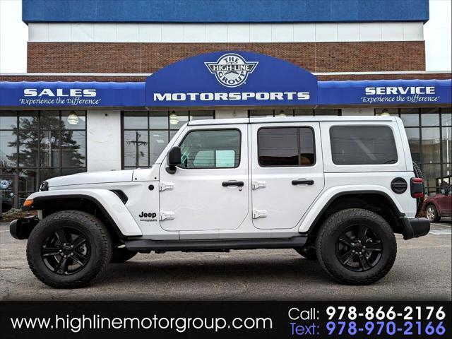 used 2021 Jeep Wrangler Unlimited car, priced at $44,298