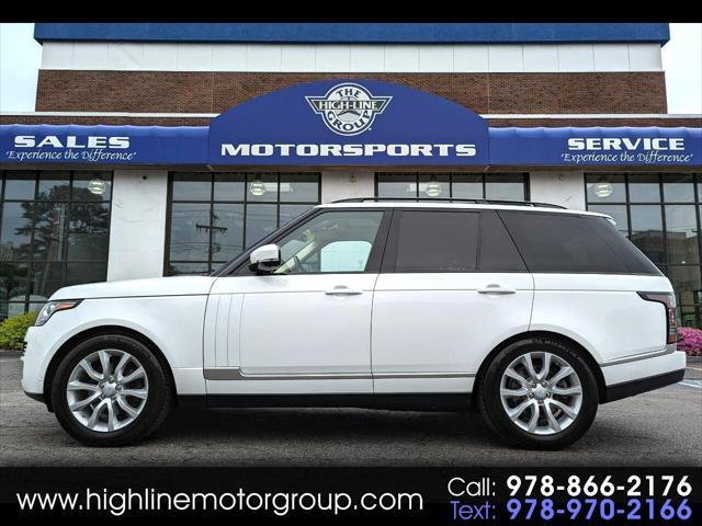 used 2016 Land Rover Range Rover car, priced at $29,998