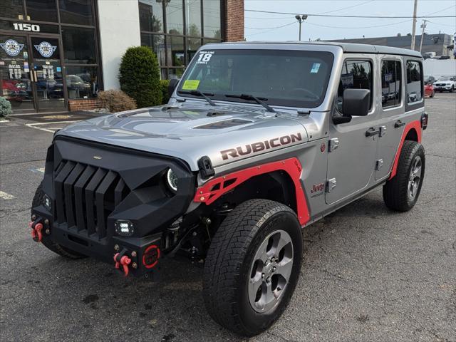 used 2018 Jeep Wrangler Unlimited car, priced at $32,798