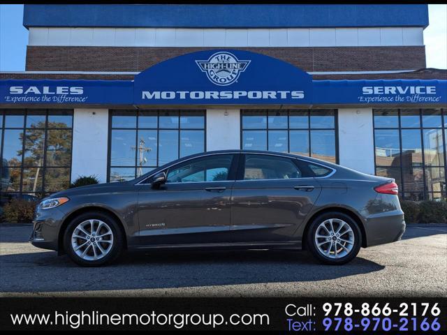 used 2019 Ford Fusion Hybrid car, priced at $18,098