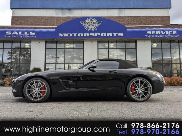 used 2012 Mercedes-Benz SLS AMG car, priced at $119,998