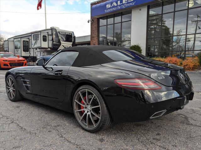 used 2012 Mercedes-Benz SLS AMG car, priced at $119,998