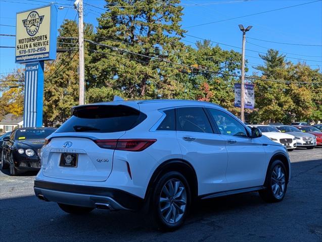 used 2021 INFINITI QX50 car, priced at $27,898