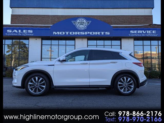 used 2021 INFINITI QX50 car, priced at $27,898