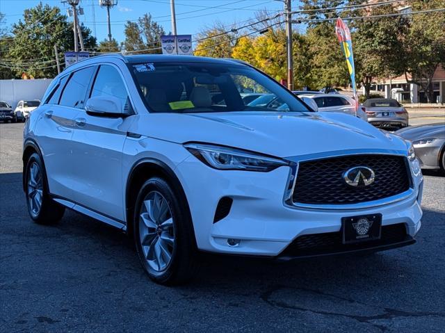 used 2021 INFINITI QX50 car, priced at $27,898