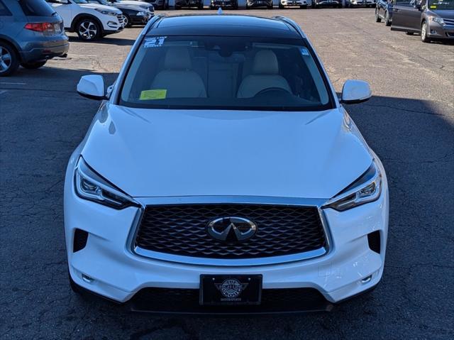 used 2021 INFINITI QX50 car, priced at $27,898