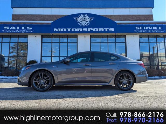 used 2018 Acura TLX car, priced at $20,998