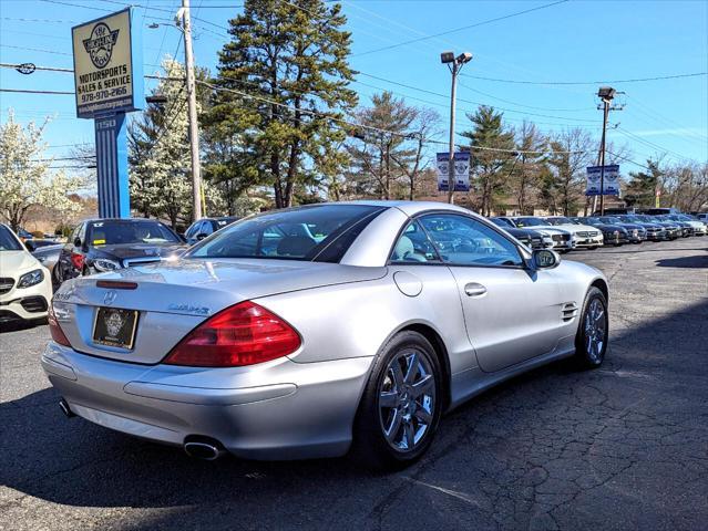 used 2003 Mercedes-Benz SL-Class car, priced at $24,998