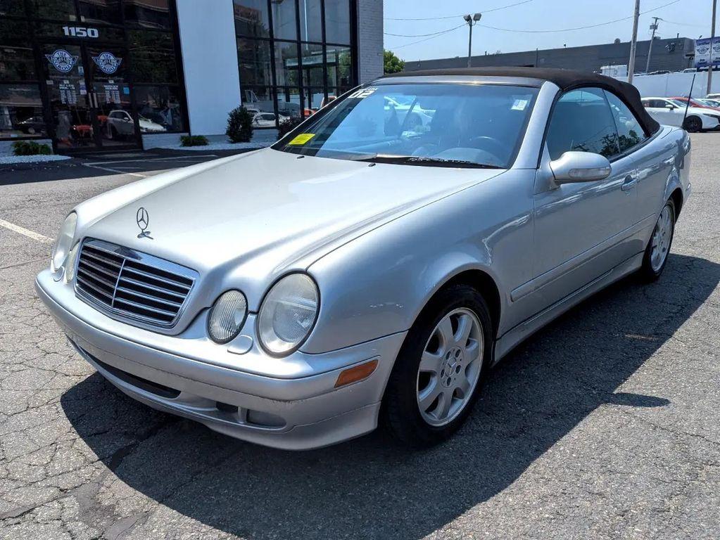 used 2002 Mercedes-Benz CLK-Class car, priced at $13,999