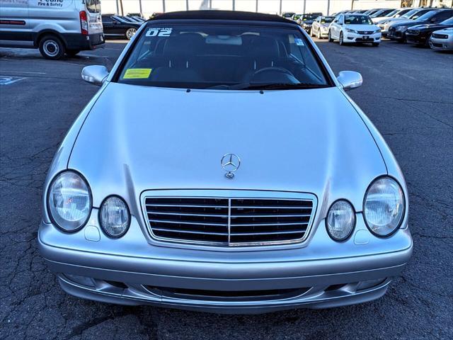 used 2002 Mercedes-Benz CLK-Class car, priced at $14,998