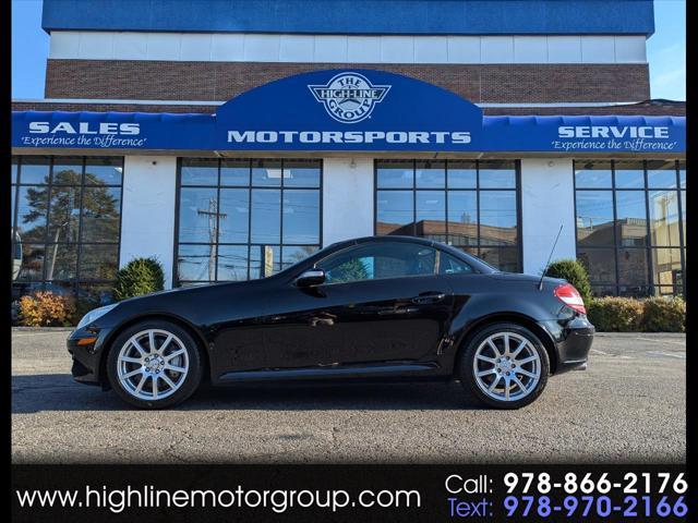 used 2005 Mercedes-Benz SLK-Class car, priced at $9,998