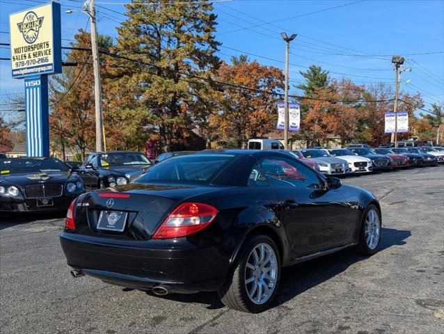 used 2005 Mercedes-Benz SLK-Class car, priced at $9,998