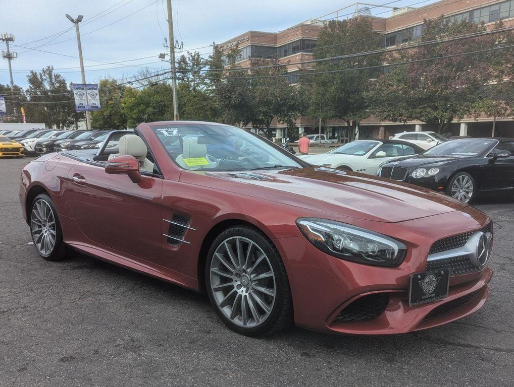 used 2017 Mercedes-Benz SL 550 car, priced at $44,998
