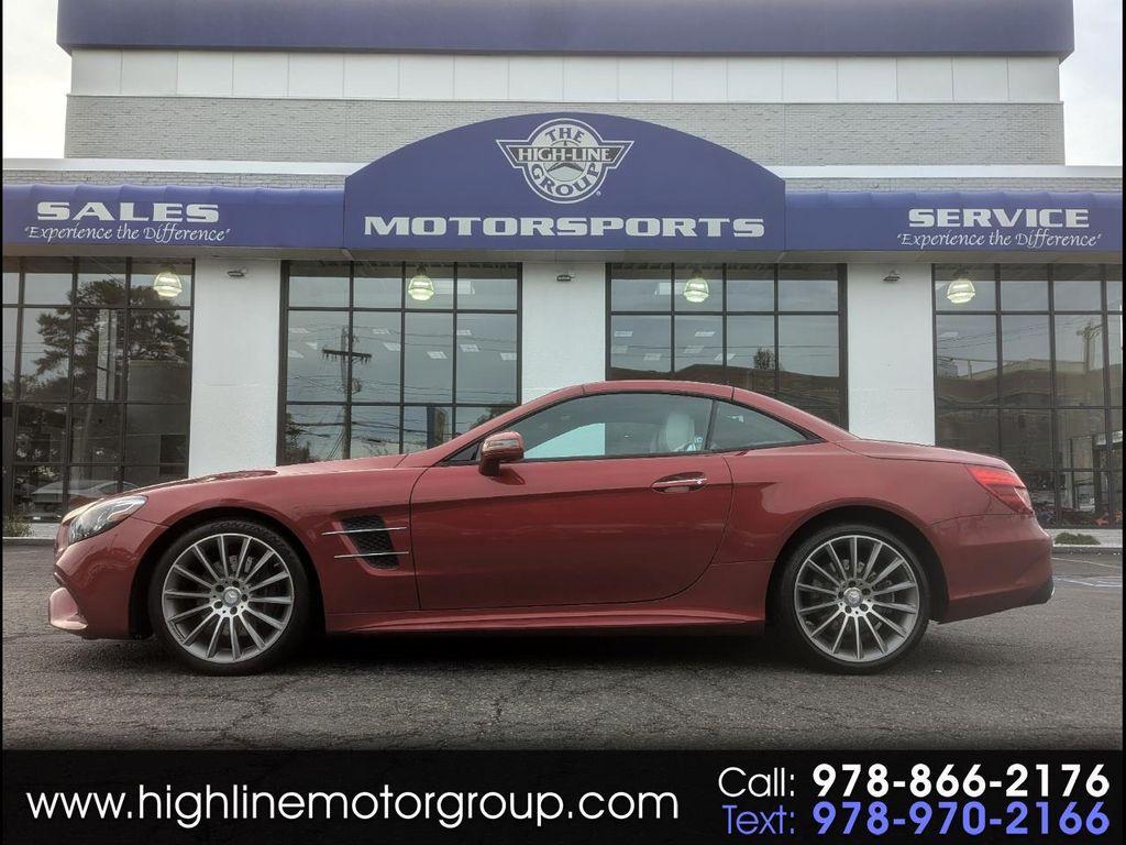 used 2017 Mercedes-Benz SL 550 car, priced at $44,998
