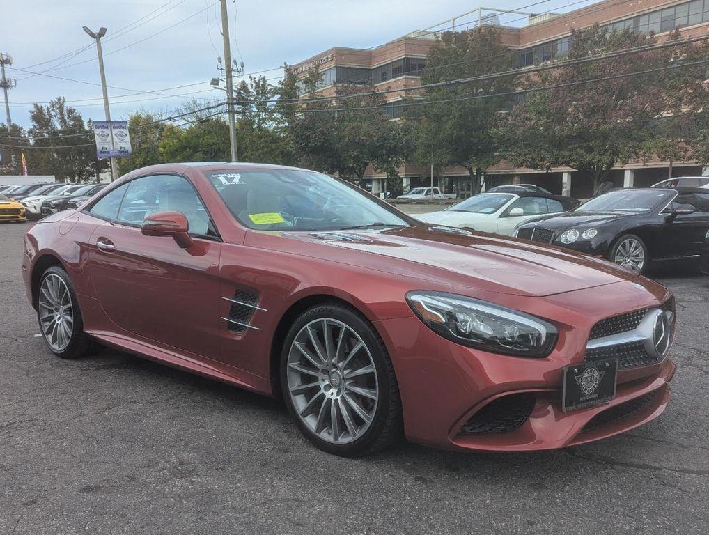 used 2017 Mercedes-Benz SL 550 car, priced at $44,998