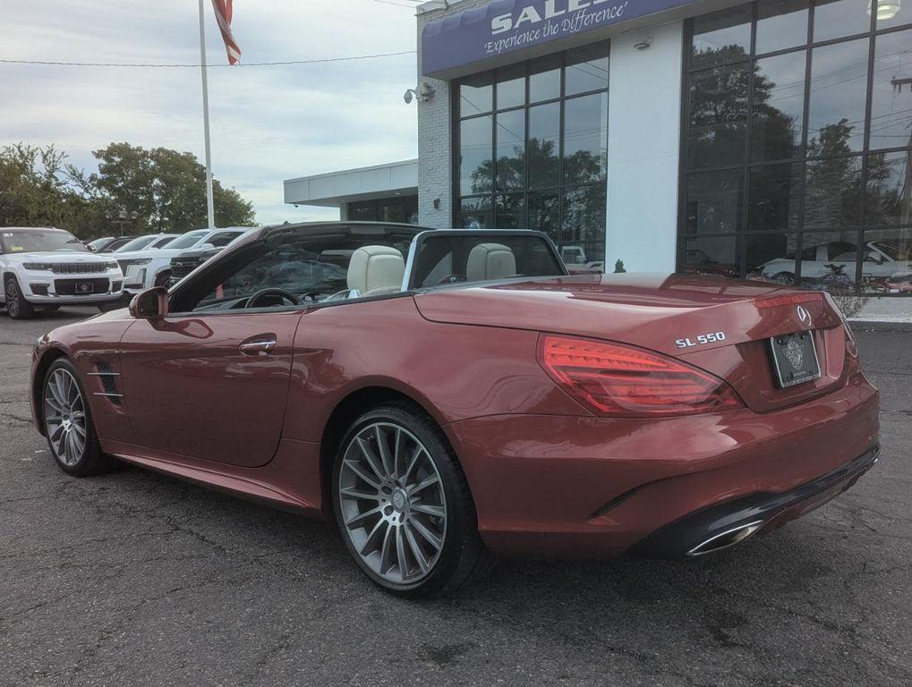 used 2017 Mercedes-Benz SL 550 car, priced at $44,998