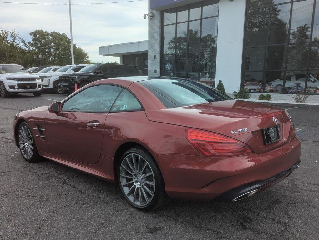 used 2017 Mercedes-Benz SL 550 car, priced at $44,998