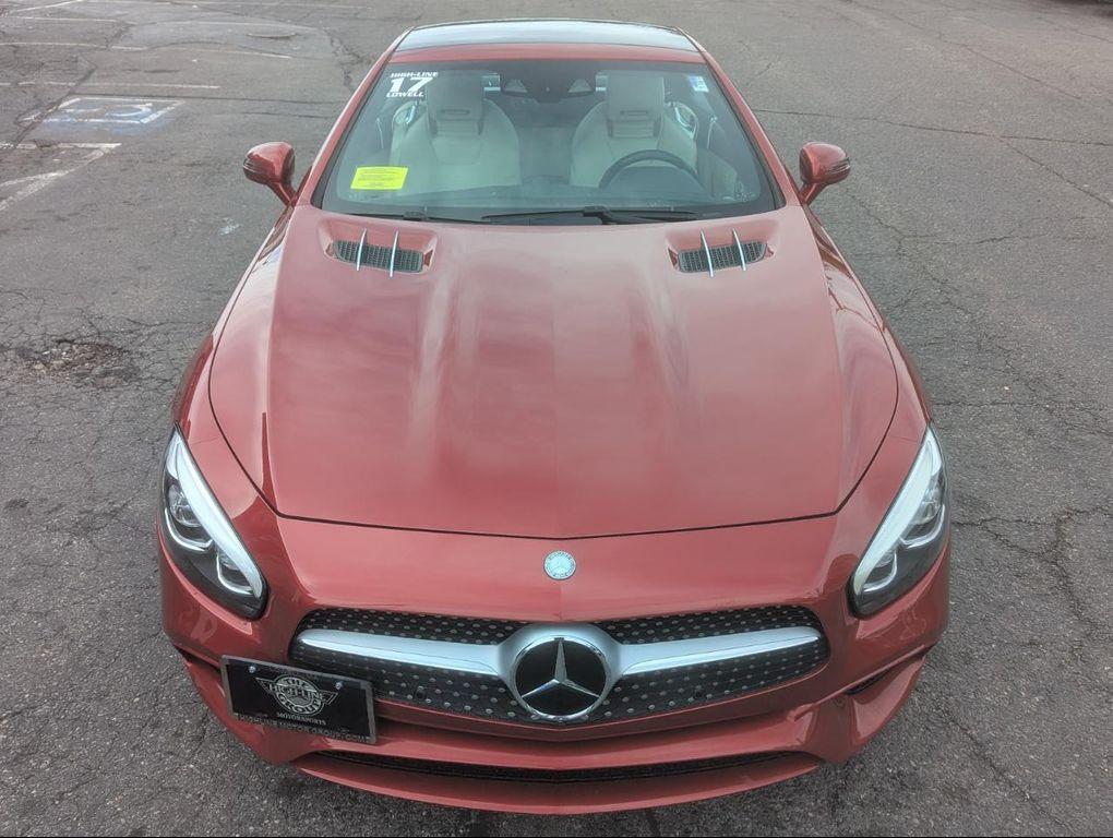 used 2017 Mercedes-Benz SL 550 car, priced at $44,998