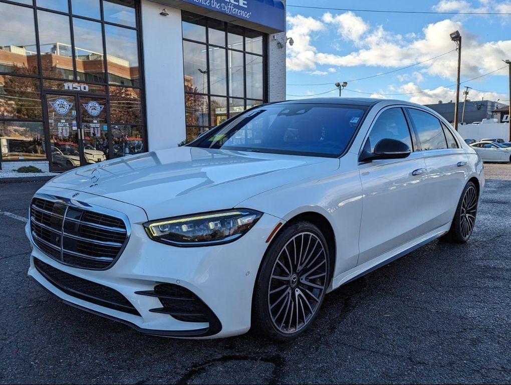 used 2021 Mercedes-Benz S-Class car, priced at $61,998
