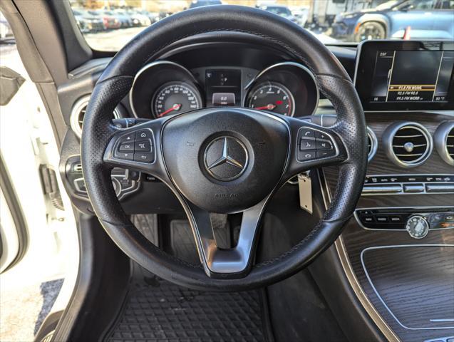 used 2018 Mercedes-Benz C-Class car, priced at $21,898