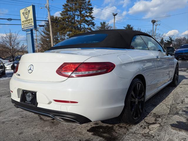 used 2018 Mercedes-Benz C-Class car, priced at $21,898