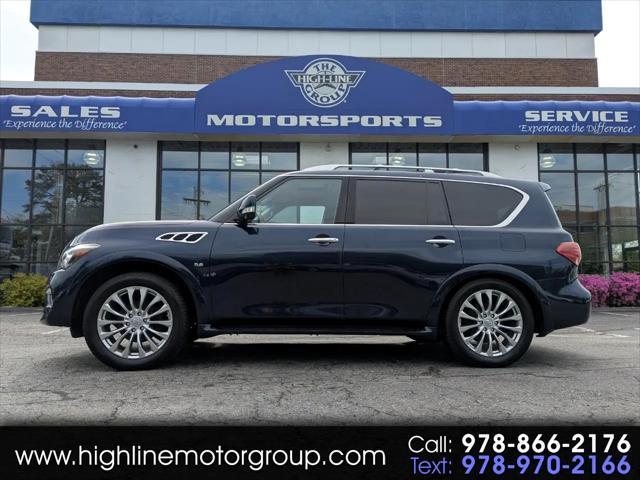 used 2016 INFINITI QX80 car, priced at $20,798