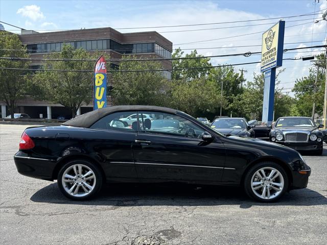 used 2007 Mercedes-Benz CLK-Class car, priced at $14,998