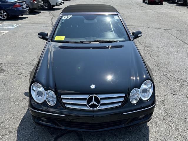 used 2007 Mercedes-Benz CLK-Class car, priced at $14,998