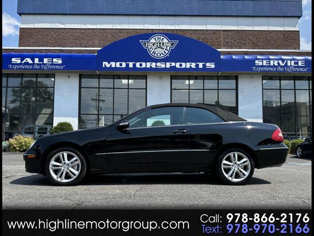 used 2007 Mercedes-Benz CLK-Class car, priced at $14,998